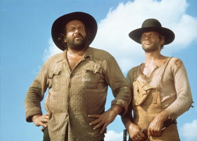 Bud Spencer und Terence Hill in "Die rechte und die linke Hand des Teufels"