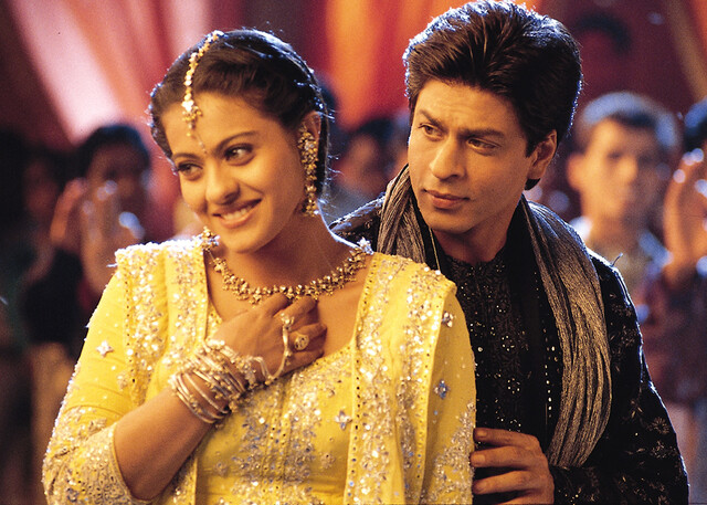 "In guten wie in schweren Tagen" mit Kajol Shomu Mukherji und Shah Rukh Khan
