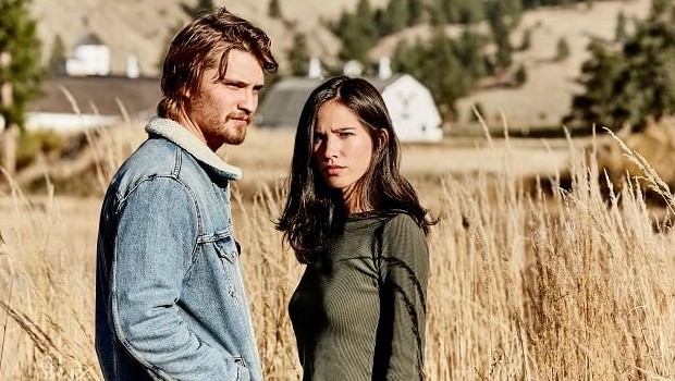 Missratener Sprössling, Teil 2: Sohn Kayce (Luke Grimes) und Ehefrau, die Indianerin Monica (Kelsey Asbille)