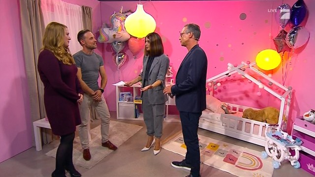 Hilfe beim Wiederaufbau: Verena und Jens Hildebrandt erhalten eine neue Kinderzimmer-Einrichtung