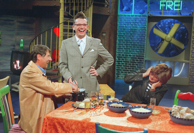 Der unvergessene Udo J&uuml;rgens war 2002 zu Gast bei "Zimmer frei!"