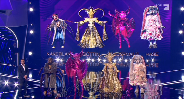 Kakerlake, Fledermaus, Göttin und Hase mussten zittern.