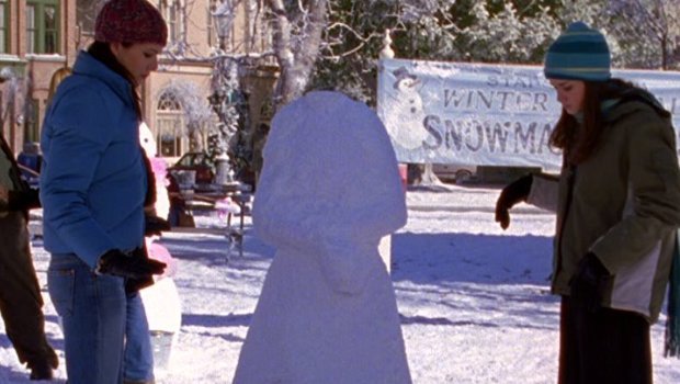 Lorelais und Rorys Weihnachtsfrau verliert ihr bestes Stück.
