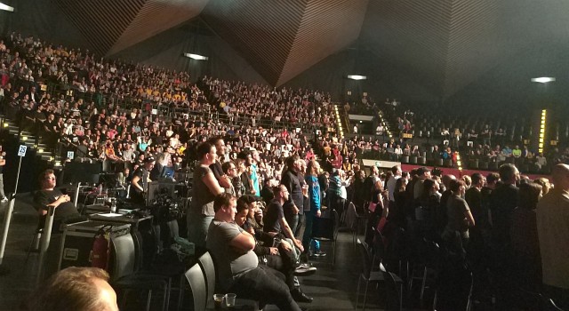 Volles Haus und gute Stimmung im Tempodrom