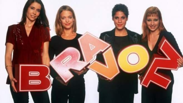 "Bravo TV" wurde lange Zeit von Kristiane Backer, Heike Makatsch, Jasmin Gerat und Lori Stern (v.l.n.r.) präsentiert