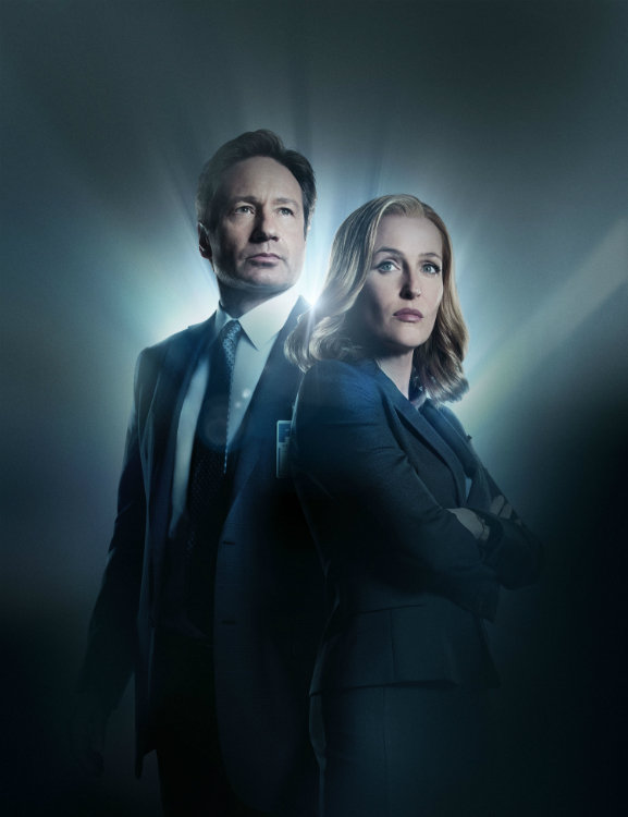 Die Helden von "Akte X": Fox William Mulder (David Duchovny) und Dana Katherine Scully (Gillian Anderson)