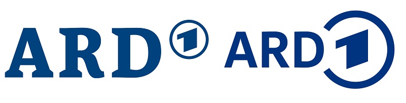 Das alte (l.) und das neue ARD-Logo