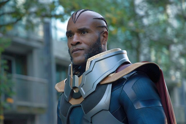 LaMonica Garrett als "The Monitor" im Elsworlds-Crossover des Arrowverse