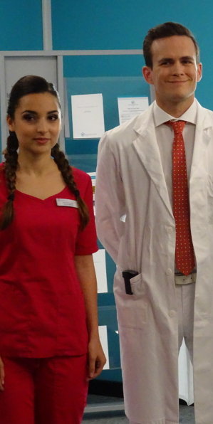 Neuzugang Rona Özkan mit Eric Klotzsch