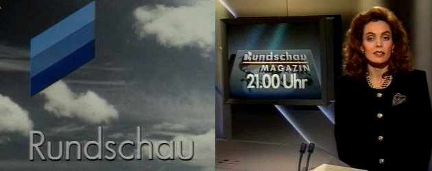 Die "Rundschau" in den Jahren 1984 (l.) und 1992 (r.)