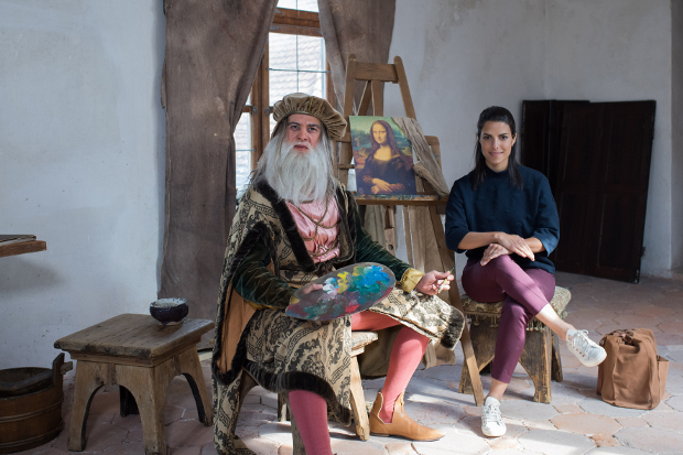 Clarissa trifft Leonardo da Vinci