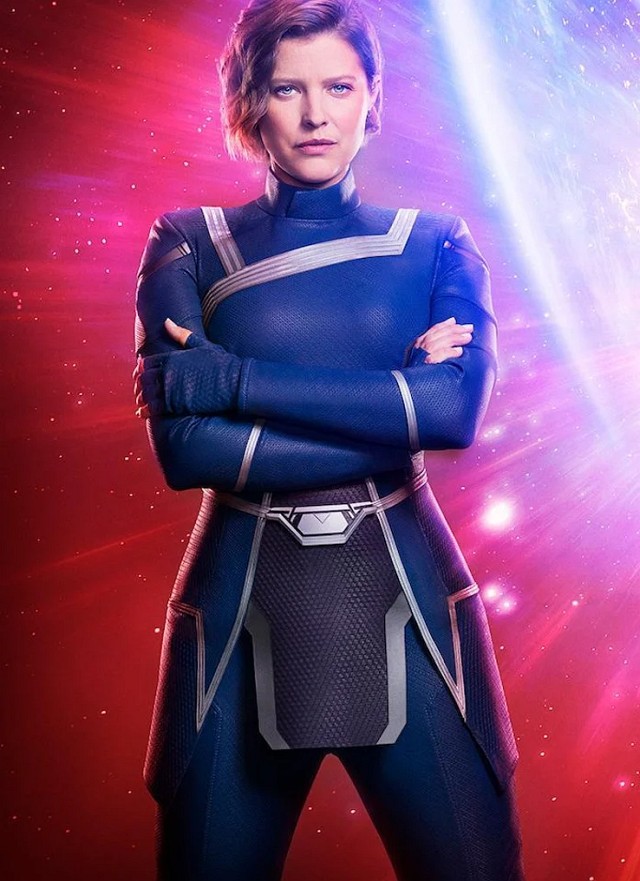 Lyla Michaels (Audrey Marie Anderson) als Harbinger in "Crisis on Infinite Earths"