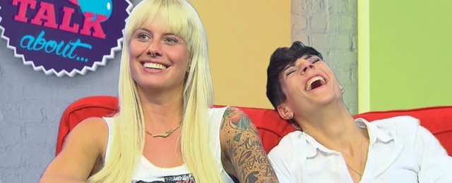 Pia Tillmann (l.) und Saskia Beecks (r.)