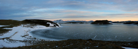 Der Mývatn-See, Island