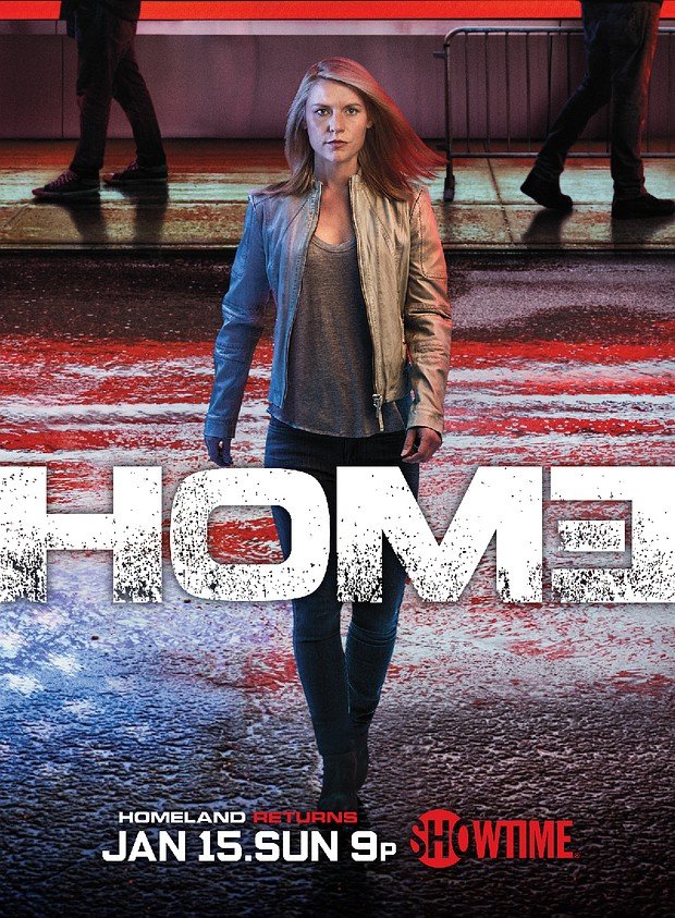 Poster zur 6. Staffel von "Homeland"