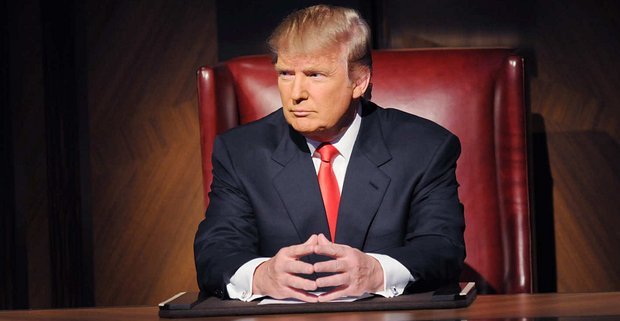 Donald Trump als Moderator von "The Apprentice"