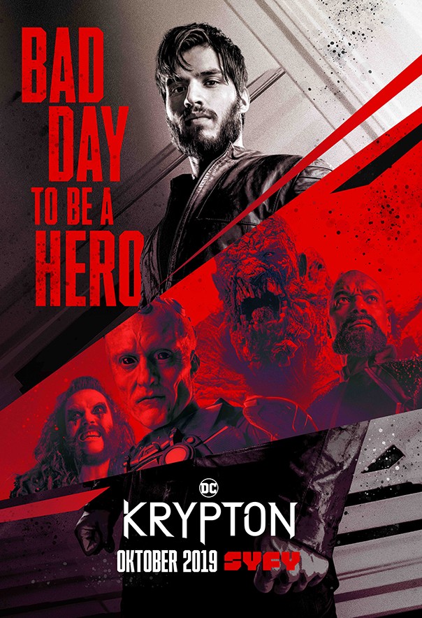 Poster zur zweiten Staffel von "Krypton"