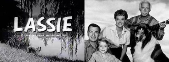 Timmy (Jon Provost), Lassies berühmteste Herrchen, mit seiner Familie.