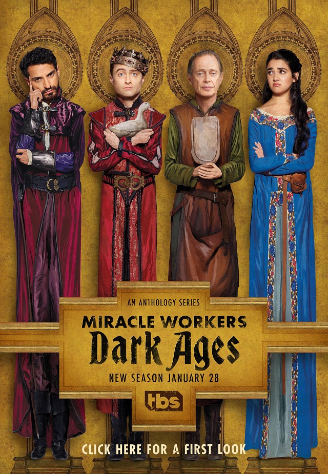 Poster zur zweiten Staffel von "Miracle Workers"