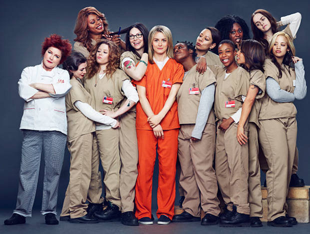 Starkes Ensemble: Piper Chapman (Taylor Schilling, in Orange) und ihre Mitgefangenen