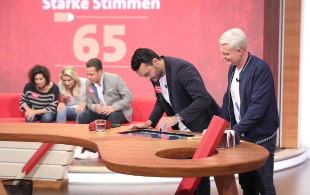 Die Neuauflage der "Montagsmaler" mit Guido Cantz (r.)