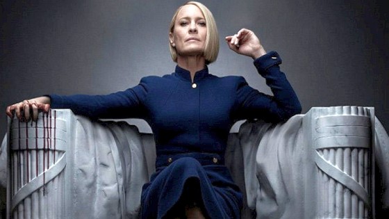 Präsidentin Claire Underwood (Robin Wright)