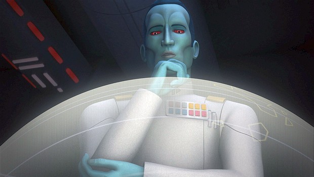 Wird ab der dritten Staffel zum hartnäckigen Gegenspieler: Admiral Thrawn