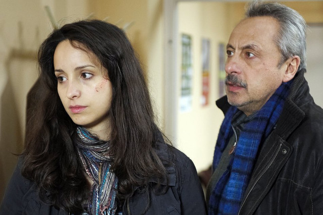 Stephanie Stumph mit ihrem Vater Wolfgang Stumph in "Stubbe"