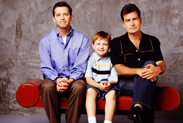 So begann "Two and a Half Men" einst...