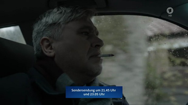 Einblendung im "Tatort" am 5. November 2017 gegen 20.30 Uhr.