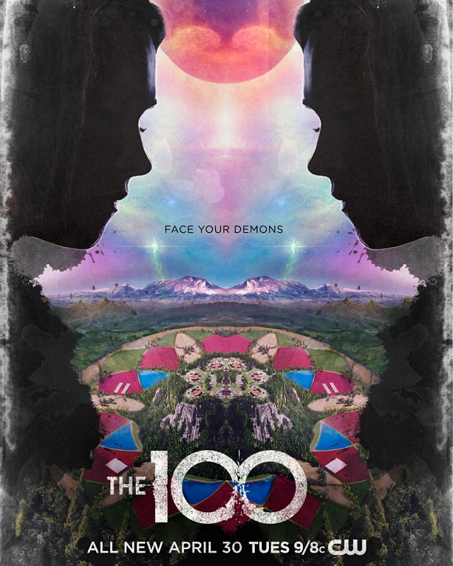 Poster zur sechsten Staffel von "The 100"