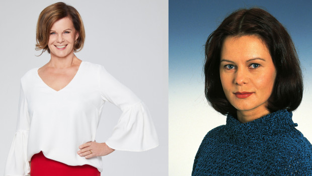 Petra Blossey heute und damals