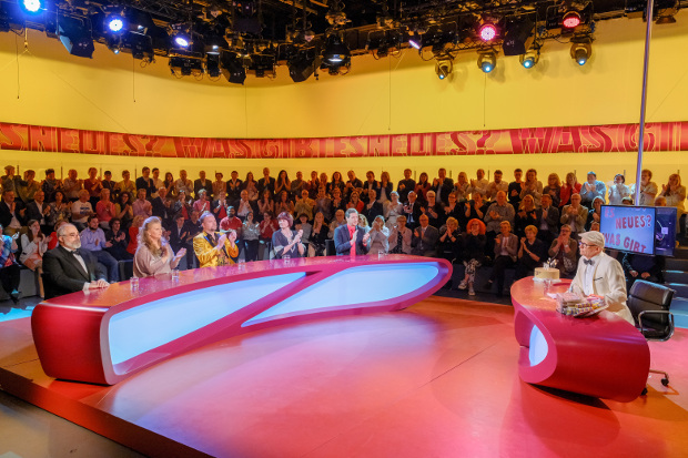 Das Rateteam der Jubiläumsfolge