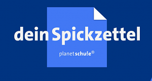 Dein Spickzettel