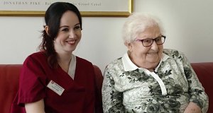Helfer im Einsatz