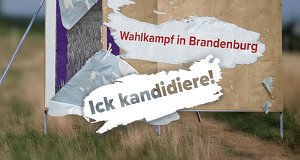 Ick kandidiere - Wahlkampf in Brandenburg