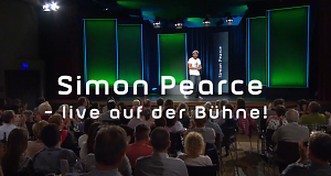 Simon Pearce - Live auf der Bühne!