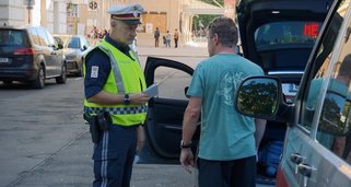 Polizei im Einsatz – Tatort Straße