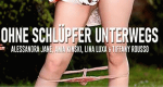 Ohne Schlüpfer unterwegs