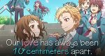 Our love has always been 10 centimeters apart.