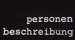 Personenbeschreibung