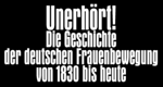 Unerhört