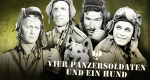 Vier Panzersoldaten und ein Hund