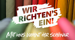 Wir richten's ein!
